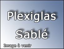 Plaque de plexiglas sabl